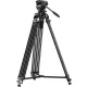SmallRig 4686 Heavy-Duty Fluid Head Video Tripod Kit AD-01S