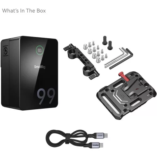 SmallRig 5047 VB99 Pro mini V Mount Battery Kit (4292 + 3016)