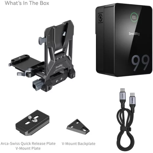 SmallRig 5046 VB99 Pro mini V Mount Battery Kit (4292 + 4064)