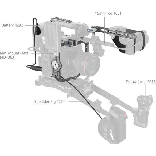 SmallRig 4946 Advanced Cage KIT (for Canon EOS C400)