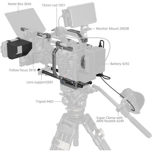 SmallRig 4946 Advanced Cage KIT (for Canon EOS C400)