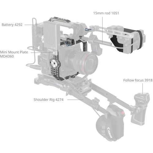 SmallRig 4947 Basic Cage KIT (for Canon EOS C400)
