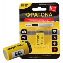 PATONA CR123A akkumulátor (3.7V / 700mAh)