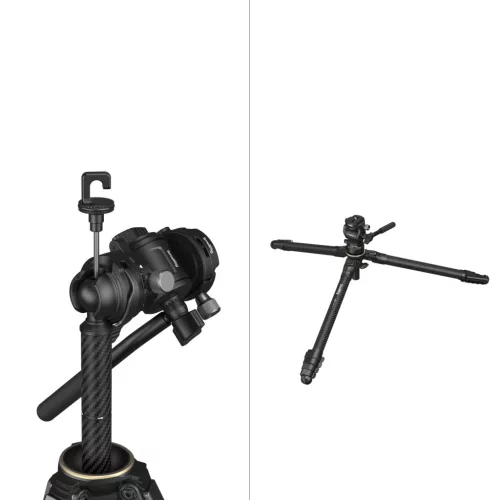 SmallRig 5028 Portable Carbon Fiber Travel Tripod KIT