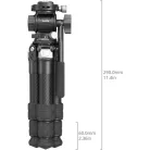 SmallRig 5025 Heavy-Duty Carbon Fiber Tabletop Tripod KIT