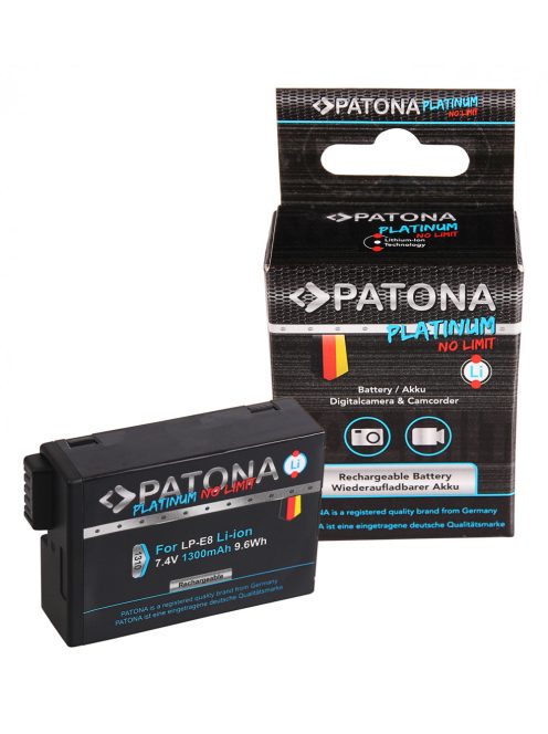 PATONA LP-E8 PLATINUM akkumulátor (1310)