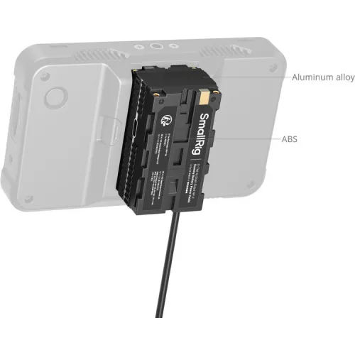 SmallRig 4884 D-Tap to Dual-Sided NP-F Dummy Battery Power Cable