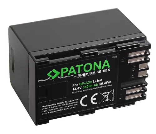 PATONA BP-A30 (BP-A60/BP-A30) (3500mAh) PREMIUM akkumulátor (1313)