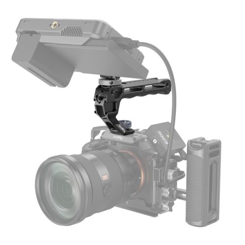 SmallRig 5322 Top Handle with Monitor Support Kit (Compatible with Cold Shoe)