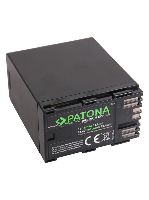 PATONA BP-A60 PREMIUM akkumulátor (BP-A60/BP-A30) (6900mAh) (1314)