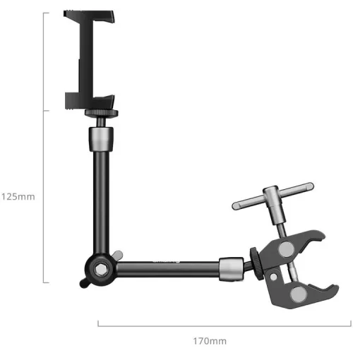 SmallRig 5326 Crab-Shaped Clamp for Phones 9.8"