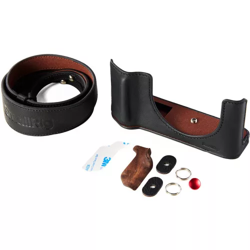 SmallRig 5267 Leather Case Kit for FUJIFILM GFX100RF Black