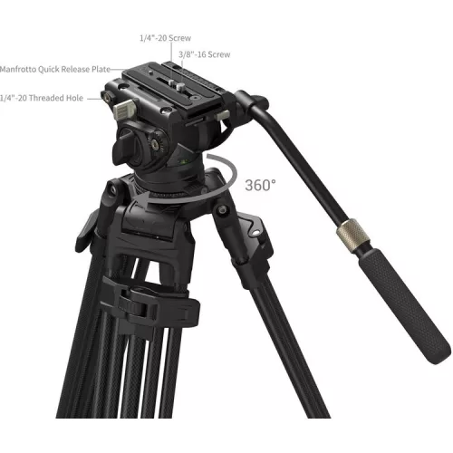 SmallRig 5111 Heavy-Duty Tripod Kit AD-80S