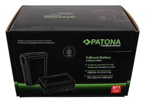 PATONA V-Mount BP-230W PREMIUM akkumulátor (224.6Wh / 15.600mAh) (1329)