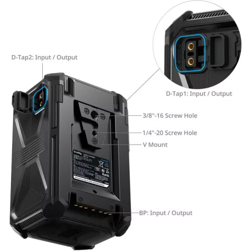 SmallRig 4984 X-Touch Smart Triple-Proof V-Mount Battery X99