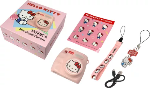 YASHICA Mini Digital Camera (Hello Kitty) (pink)