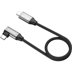   SmallRig 5075 USB-C Data Cable (Straight to Angled, 35cm (40Gbps + 240W + 8K)