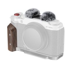   SmallRig 5261 L-Shape Mount Plate with Wooden Handle (for Fujifilm X-M5) (silver)