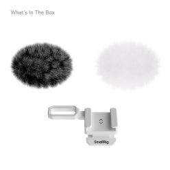  SmallRig 5434 Furry Windscreen Kit (for Canon EOS R50 V) (2db)