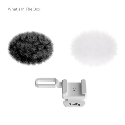 SmallRig 5434 Furry Windscreen Kit (for Canon EOS R50 V) (2db)