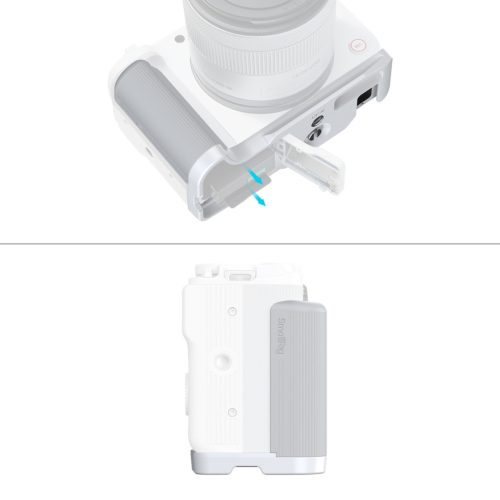 SmallRig 5430 L-Shaped Mount Plate with Handle (for Canon EOS R50 V) (white)