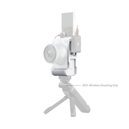 SmallRig 5430 L-Shaped Mount Plate with Handle (for Canon EOS R50 V) (white)