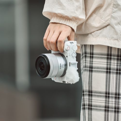 SmallRig 5430 L-Shaped Mount Plate with Handle (for Canon EOS R50 V) (white)