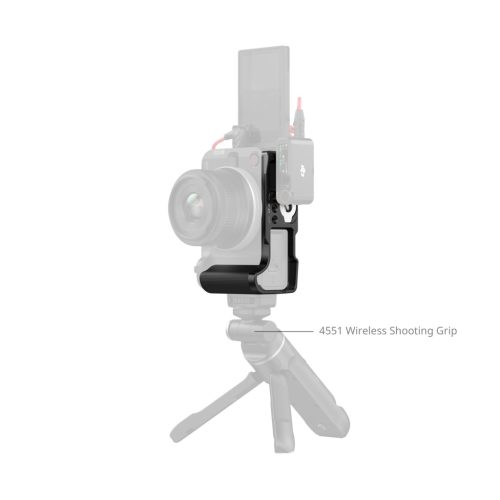 SmallRig 5429 L-Shaped Mount Plate with Handle (for Canon EOS R50 V) (black)