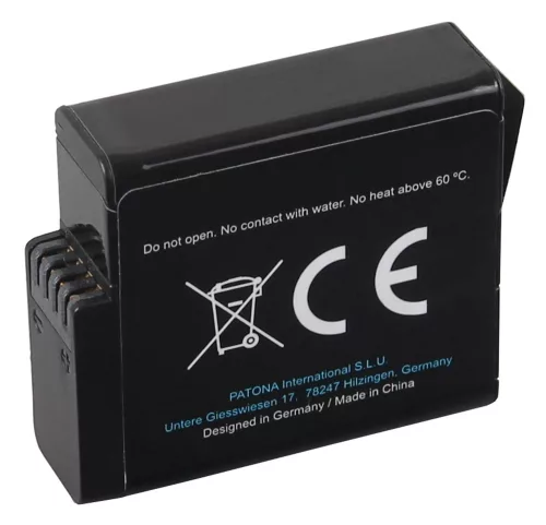 PATONA AHDBT-801 PLATINUM akkumulátor (for GoPro HERO5 + HERO6 + HERO7 + HERO8) (1332)