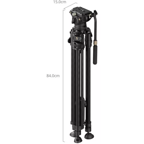 SmallRig 5201 Video Carbon Fiber Tripod Kit AD-50 Max