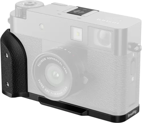 SmallRig 5332 L-Shaped Mount Plate with Silicone Handle for FUJIFILM X half Black