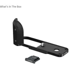 SmallRig 5332 L-Shaped Mount Plate with Silicone Handle for FUJIFILM X half Black