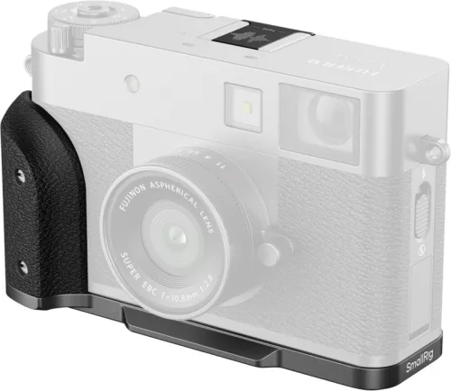 SmallRig 5217 L-Shaped Mount Plate with Silicone Handle for FUJIFILM X half Charcoal Silver