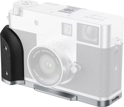SmallRig 5216 L-Shaped Mount Plate with Silicone Handle for FUJIFILM X half Silver