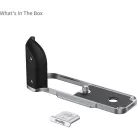 SmallRig 5216 L-Shaped Mount Plate with Silicone Handle for FUJIFILM X half Silver