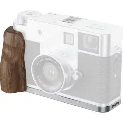   SmallRig 5223 L-Shaped Mount Plate with Wooden Handle for FUJIFILM X half Silver