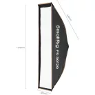 SmallRig 5370 Softbox Strip FS-30120 Quick-Setup Folding