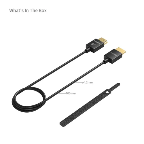 SmallRig 5086 HDMI-A // HDMI-A data cable (8K) (100cm)