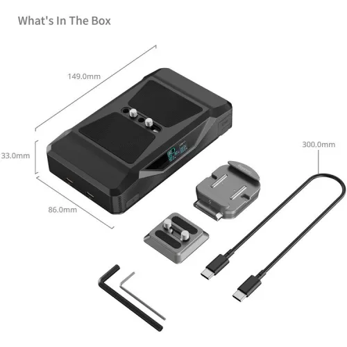 SmallRig 5248 CB75 Camera Base Battery Kit