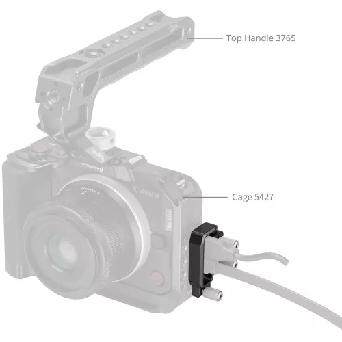 SmallRig 5534 HDMI & USB-C Cable Clamp (for Canon EOS R50 V Cage)