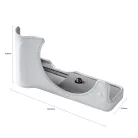 SmallRig 5431 Leather Half Case KIT (for Canon EOS R50 V) (white) 