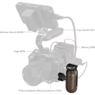 SmallRig 5238 Wooden Side Handle with 1/4"-20 & 3/8''-16 ARRI Locating Screws