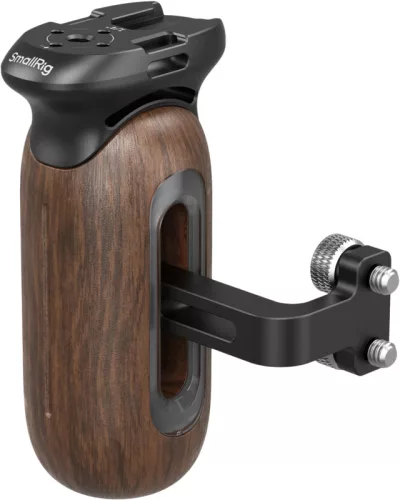 SmallRig 5237 Wooden Side Handle with 1/4"-20 Screw