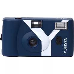   YASHICA MF-1 Y újrafelhasználható filmes fényképezőgép (prussian blue)