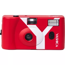   YASHICA MF-1 Y újrafelhasználható filmes fényképezőgép (red)
