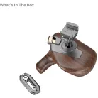 SmallRig 5161 ImageGrip Series Wooden Handle with NATO Clamp (Left Side)