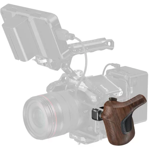 SmallRig 5161 ImageGrip Series Wooden Handle with NATO Clamp (Left Side)