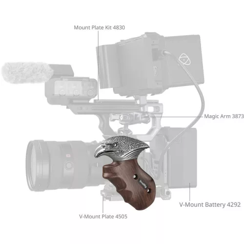 SmallRig 4817 ImageGrip Series Eagle Handle with NATO Clamp (Left Side)