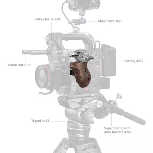 SmallRig 4817 ImageGrip Series Eagle Handle with NATO Clamp (Left Side)