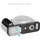 SmallRig 5448 L-Shaped Mount Plate with Silicone Handle (for FUJIFILM X-E5) (black)